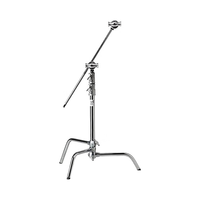 KUPO闪客KUPO C-stand CS-40MK C型灯架魔术腿摄影闪光灯顶灯架斜臂架 CS-20MK 20寸魔术腿套装银色 单腿可调