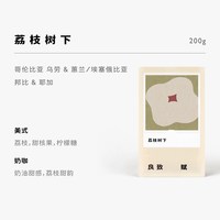 良致【荔枝树下】小憩系列 中浅烘焙冷萃精品意式手冲咖啡豆 200g