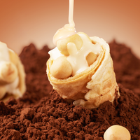 善美源 巧克力脆筒500g夹心饼干筒星球冰淇淋脆乐杯休闲零食