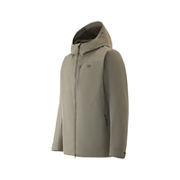 KOLON SPORT/可隆户外防风夹克 男子防泼水多口袋外套休闲衣 LHJK5WNT43-OG 橄榄绿