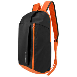 Wellhouse 中性双肩包 WH-00419 黑色 10L