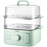 Midea 美的 电蒸箱家用双层三层多功能大容