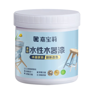 嘉宝莉 水性木器漆白色漆 1kg