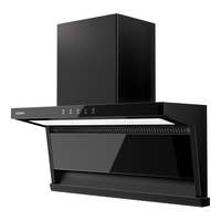 康佳(KONKA)抽吸排油烟机 家用大吸力顶侧双吸7字型烟机 天幕大灯 挥手智控 自清洁 CXW-300-KL52