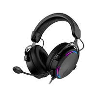 Lenovo/联想 USB7.1声道 游戏耳机 麦克风 线控 黑色