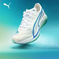 彪马（PUMA）碳板氮气科技缓震彪破精英3跑步鞋男马拉松运动鞋309809 白-蓝色-08 4