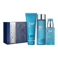 BIOTHERM 碧欧泉 男士清爽净油护肤套装 (洁面膏125ml+爽肤水200ml+保湿乳50ml)