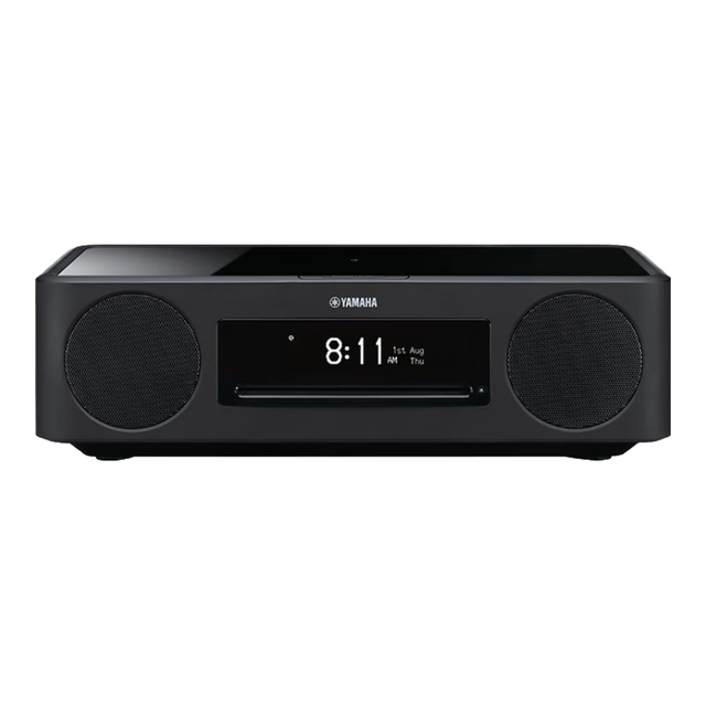 YAMAHA 复古 蓝牙CD桌面音响  经典黑