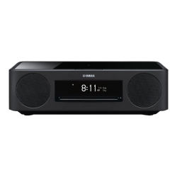 YAMAHA 复古 蓝牙CD桌面音响  经典黑