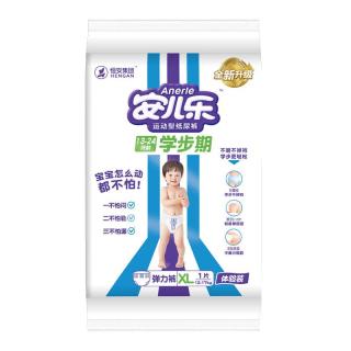 88VIP：安儿乐 运动型拉拉裤试用装XL码1片婴儿亲肤透气尿不湿