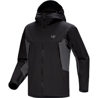 ARC'TERYX始祖鸟 SERRATUS HOODY 防风 男子 软壳夹克 BLACK/黑色 L