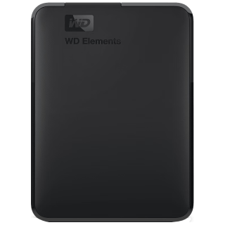 西部数据 Elements 2.5英寸机械硬盘 USB3.0 黑色 1TB