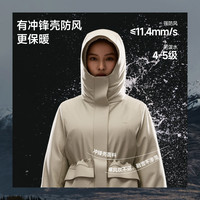 蕉下 Beneunder女士防风收腰羽绒服冬加厚中长户外防风保暖派克服厚外套