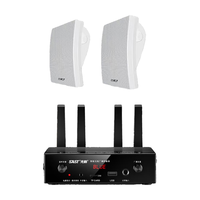  SAST/先科 公共广播 有源无线壁挂音响套装  白