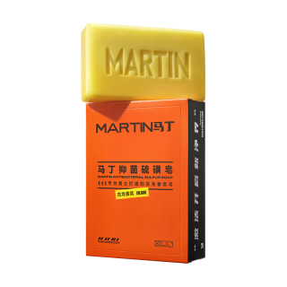 MARTIN 清洁背部 男士硫磺皂  古龙香氛 140g