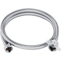 submarine 潜水艇 不锈钢编织上水软管 四分进水管 马桶进水 双孔面盆龙头进水 50cm FBA-50
