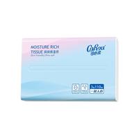  可心柔宝宝乳霜抽纸婴儿云柔巾110抽*1包