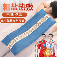 海盐热敷包盐袋电加热艾草袋热敷袋艾草护腰护膝肩颈椎全身 +高低档+双层海盐+2艾草包