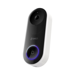 360 5 Pro 2K可视门铃 黑色