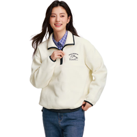 移动端、京东百亿补贴：森马 史努比系列卫衣女设计感摇粒绒保暖冬宽松半拉链立领101724116015