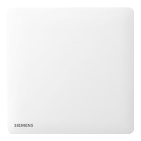 西门子(SIEMENS)开关面板 一开双控开关 纤薄哑光暗装面板 灵煜雾沙白