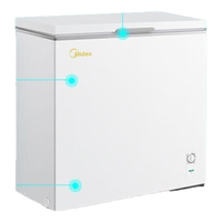 Midea 美的 低霜冷柜 203升