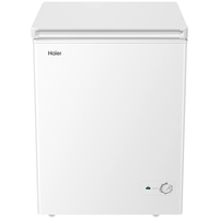 海尔（Haier）142升冰柜家用小型减霜80%无需频繁除霜一级能效省电卧式速冻冷柜BC/BD-142GHZA