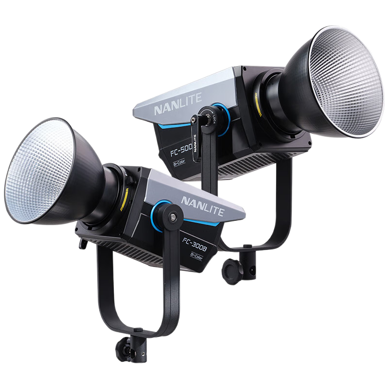  Nanlite/南光 双色温 LED补光灯+菲涅尔聚光镜头+L288灯架