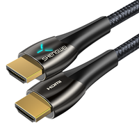 胜为（shengwei）HDMI线4K/60Hz高清线湖光蓝灯显视频线电脑电视显示器连接线 2米 AHC0020G