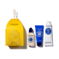 欧舒丹乳木果滋养礼盒(沐浴35ML+润肤20ML+手霜30ML)滑雪滋润装