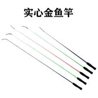 超轻迷你小孩儿童钓鱼竿短节公园鱼杆初学者超硬手竿手杆鱼钩套装