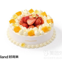 好利来 芳果缤纷·动物奶油生日蛋糕兑换券·1张 1次券