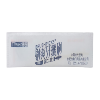  BRUSHPICKS/剔爽 环保 牙签刷  100支*1