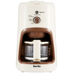 Derlla 现磨咖啡豆粉两用 咖啡机