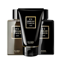 Dream Times Dreamtimes K2男士时光三部曲护肤品套装补水保湿控油抗痘提亮肤色