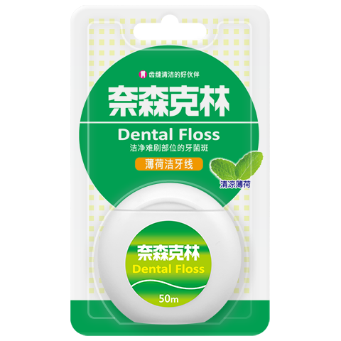 Naisen Caring 奈森克林 薄荷洁牙线 50m