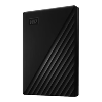 Western Digital西部数据(WD)移动硬盘 USB3.0 My Passport随行版 2.5英寸机械硬盘 手机电脑外接硬盘 2TB 兼容Mac 黑色 套餐一 | Type-C转接头