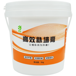 彩弘 5kg白色墙面修补膏 补墙膏耐水腻子粉 墙面钉眼裂缝补洞起皮墙体划痕修复