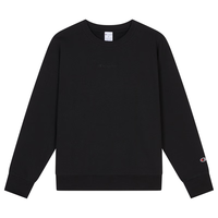Champion 加绒 女士卫衣 黑色 M