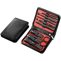 RIMEI 金达日美 DR801R 指甲刀套装 9件套 红底皮