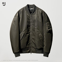 优衣库 男装女装高性能复合飞行员茄克/外套夹克485339 07 青灰色 M