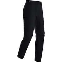 凯乐石 T10-X软壳裤男CORDURA强韧耐磨透气防风户外重装登山裤 玄青黑-男款