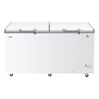 海尔（Haier）300升以上冰柜家用小型冷冻柜超低温冰柜商用大容量海鲜深冷速冻柜卧式茶叶柜冷藏柜 429FGHEPT｜-40℃速冻｜ 429L