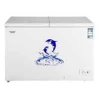  AUCMA/澳柯玛 BC/BD-307NE 蝶形门 商用变温冰柜  203L