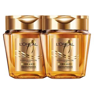 巴黎欧莱雅L'OREAL PARIS 莱雅黄金发膜奇焕精油滋养护发免蒸柔顺防毛躁干枯受损头发护理