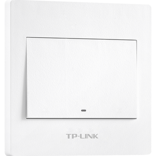 TP-LINK 普联 无线智能面板开关 智能灯控墙壁感应定时开关智能联动wifi手机远程居Wi-Fi零火版单键SWA110