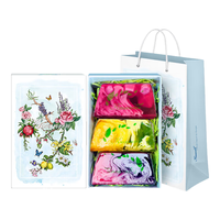 卡莎灡（kasanrin）手工精油皂100克洁面沐浴洗脸澡香皂男女香氛皂留香香皂 3块装礼盒300克【邂逅美肤】