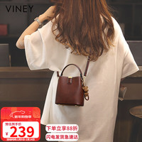 VINEY 女士手提水桶包斜挎包 包包*1