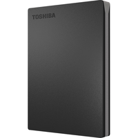 TOSHIBA 东芝 Slim系列 2.5英寸Micro-B移动移动机械硬盘 2TB USB3.0 兼容Mac 黑色
