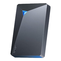EAGET 忆捷 G20 2.5英寸Micro-B便携移动机械硬盘 250GB USB3.0 黑色